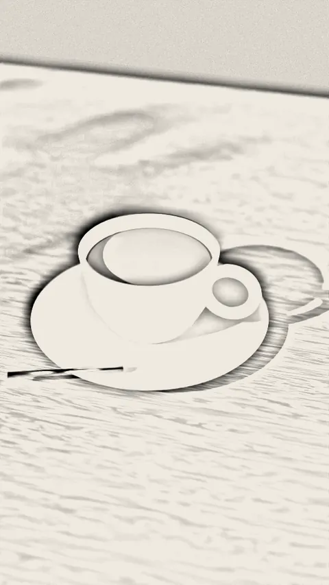 Quadro de storyboard: Logo e horário do café